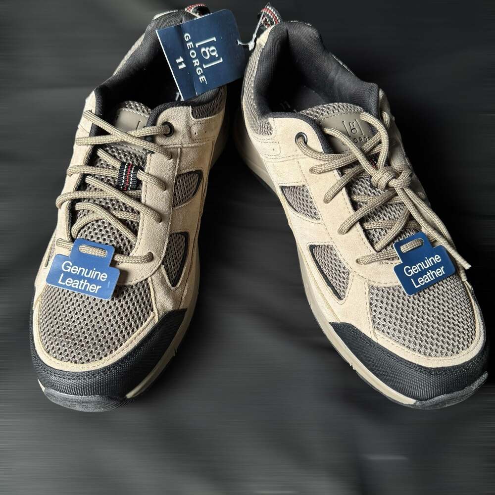 Men's Leather Casual Hiking Shoes